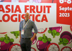 Wayne Mudge from CapeFive Export SA. Asia is an important destination market for the company.